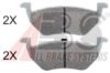 FORD 4532488 Brake Pad Set, disc brake